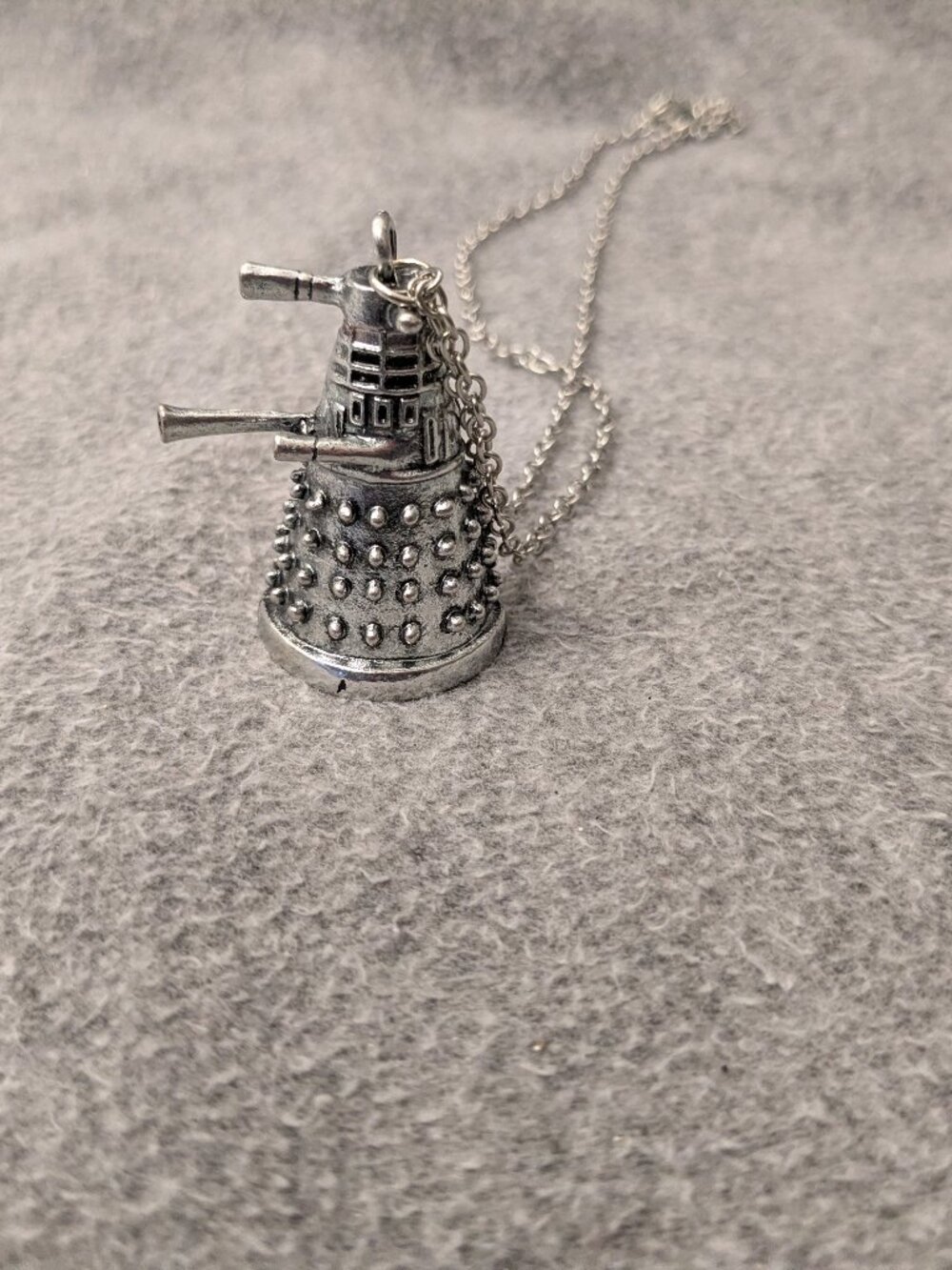 New! Dr. Who Dalek Pendant Necklace